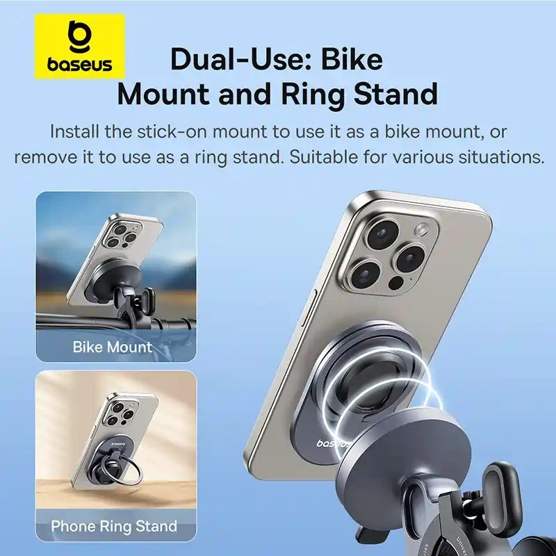 Baseus PrimeTrip Series Stick-on Type Bike Phone Mount