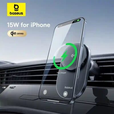 Baseus PrimeTrip VC1 Pro Magnetic Wireless Charging Car Mount Qi2 Air Vent Version