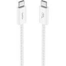 Anker Zolo Usb-C to Usb-C Cable (6ft, 240w, Braided) - White