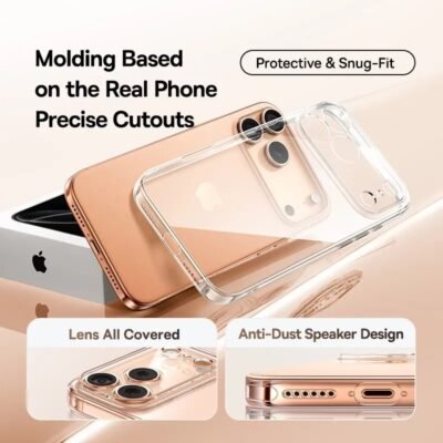 Baseus Simple iPhone 17 Pro / Pro Max Clear Phone Case