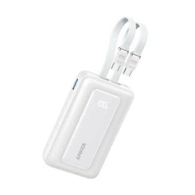 Anker Zolo Powerbank 10000mAh 35w Built-In Dual USB-C Cable
