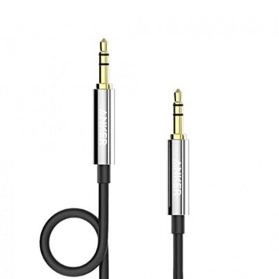 Anker 3.5 mm Male To Male Audio Cable Black