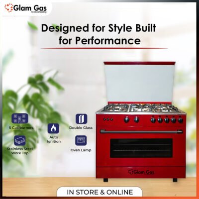 Cooking Range Chef 34 Red