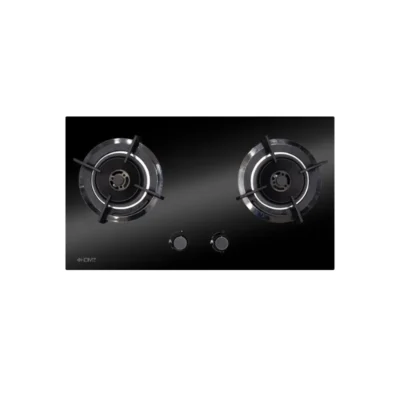 Homz 2 Burner Glass Top Gas Kitchen Hob Hmz 7002bg