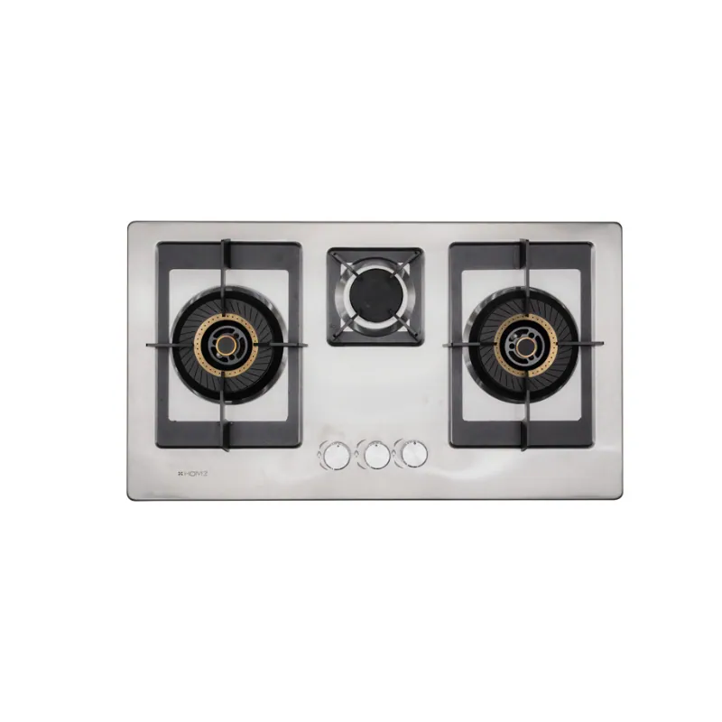 Homz 3 Burner Stainless Steel Gas Kitchen Hob Hmz 7100sbr