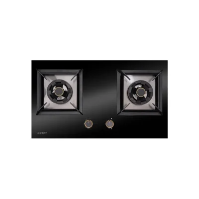 Homz 2 Burner Glass Top Gas Kitchen Hob Hmz 7102brg