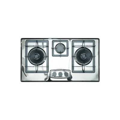 Homz 3 Burner Stainless Steel Gas Kitchen Hob Hmz 7000bs