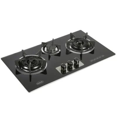 Canon 3 Burners Glass Top Gas Kitchen Hob Ca 05