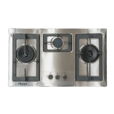 Rays 3 Burner Stainless Steel Gas Kitchen Hob 3003 Hb Falcon