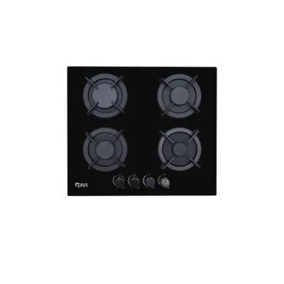 Rays 4 Burners Glass Top Gas Kitchen Hob Hh 6314 G1