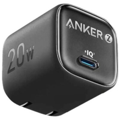 Anker Zolo 20w, IQ & PD 3.0, Mini Charger with Foldabe Plugs US Pins