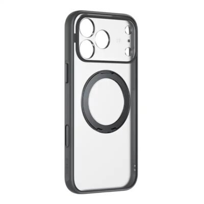 Baseus iPhone 17 Pro Max HoopRing Magnetic Phone Case with 360° Stand