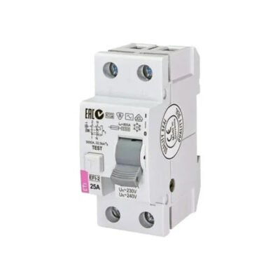 ETI EFI-2 Double Pole Earth Leakage Circuit Breaker