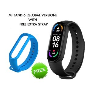 Xiaomi Mi Band 6 Global + Free Extra Strap