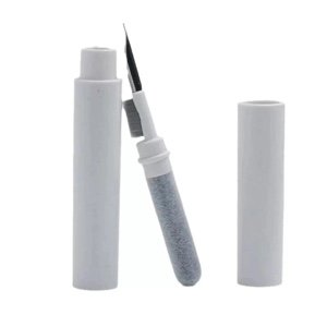 Cleaning Tool Kit Cleaning Pen for Bluetooth Airpods, Earbuds, Keyboards, Camera Gaps - White