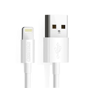 Choetech USB to Lightning Cable Apple Mfi Certified (1.2m/4ft) - White (IP0026)