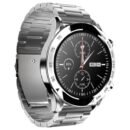 HiFuture FutureGo Pro Stainless Steel Smartwatch FHD Large Screen - Silver
