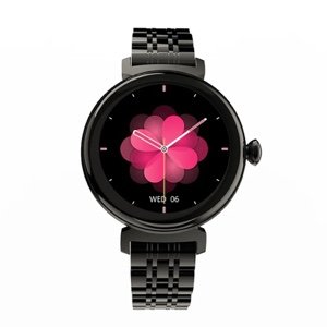 HiFuture Aura Genius Lady Smart Bluetooth Calling Watch AMOLED 1.04 Display - Black