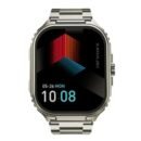 HiFuture Ultra3 Pro Stainless Steel Smart Watch 2.04 AMOLED AI Algorithm IP68 - Silver
