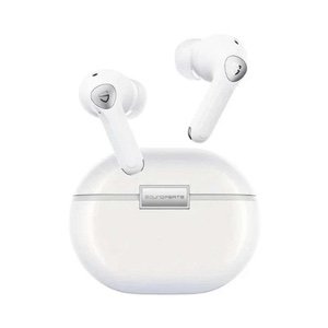 SoundPEATS Air4 Pro True Wireless Earbuds with Noise Cancelling, Bluetooth 5.3, 6 Mics CVC 8.0 ENC, Qualcomm® AptX™ Adaptive, Multipoint Connection, in-Ear Detection,App Customize EQ - White