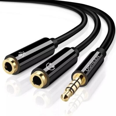 Ugreen Headset Splitter Cable 3.5mm AUX Cable