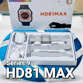 Series 9 HD81 Max smart watch 3 in 1 straps