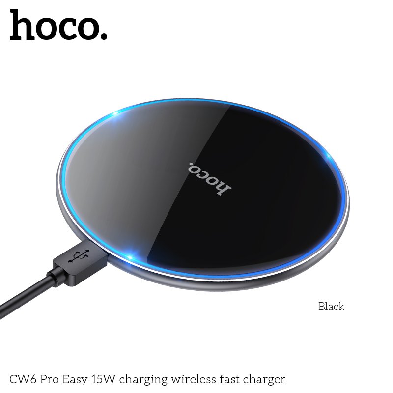 HOCO CW6 Pro Easy 15W Wireless Fast Charger - Image 2