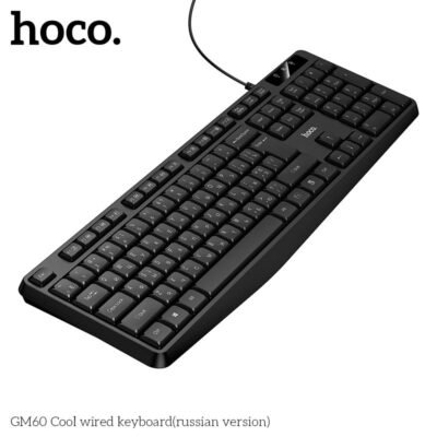 HOCO GM60 Cool Wired Desktop Keyboard (English Version)