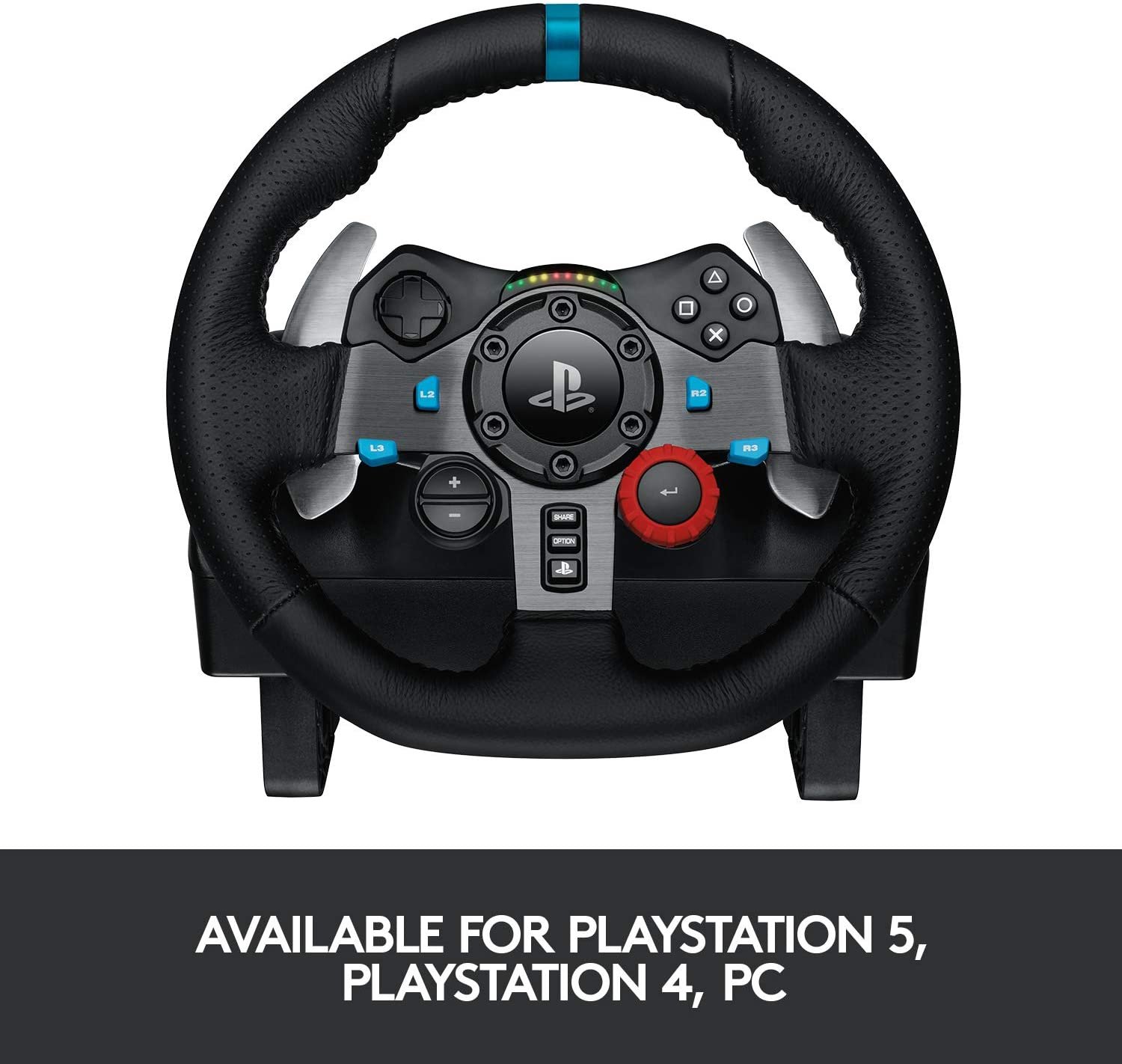 Logitech G29 Driving Force Racing Wheel - PS5 Edition - Image 3