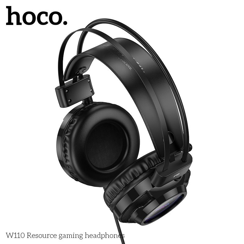 HOCO W110 Gaming Headphones – Resource RGB Gaming Headphones - Image 2