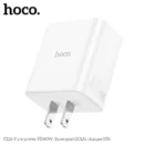 HOCO C126 Pure Power 3-Port PD40W Fast Charger (US)