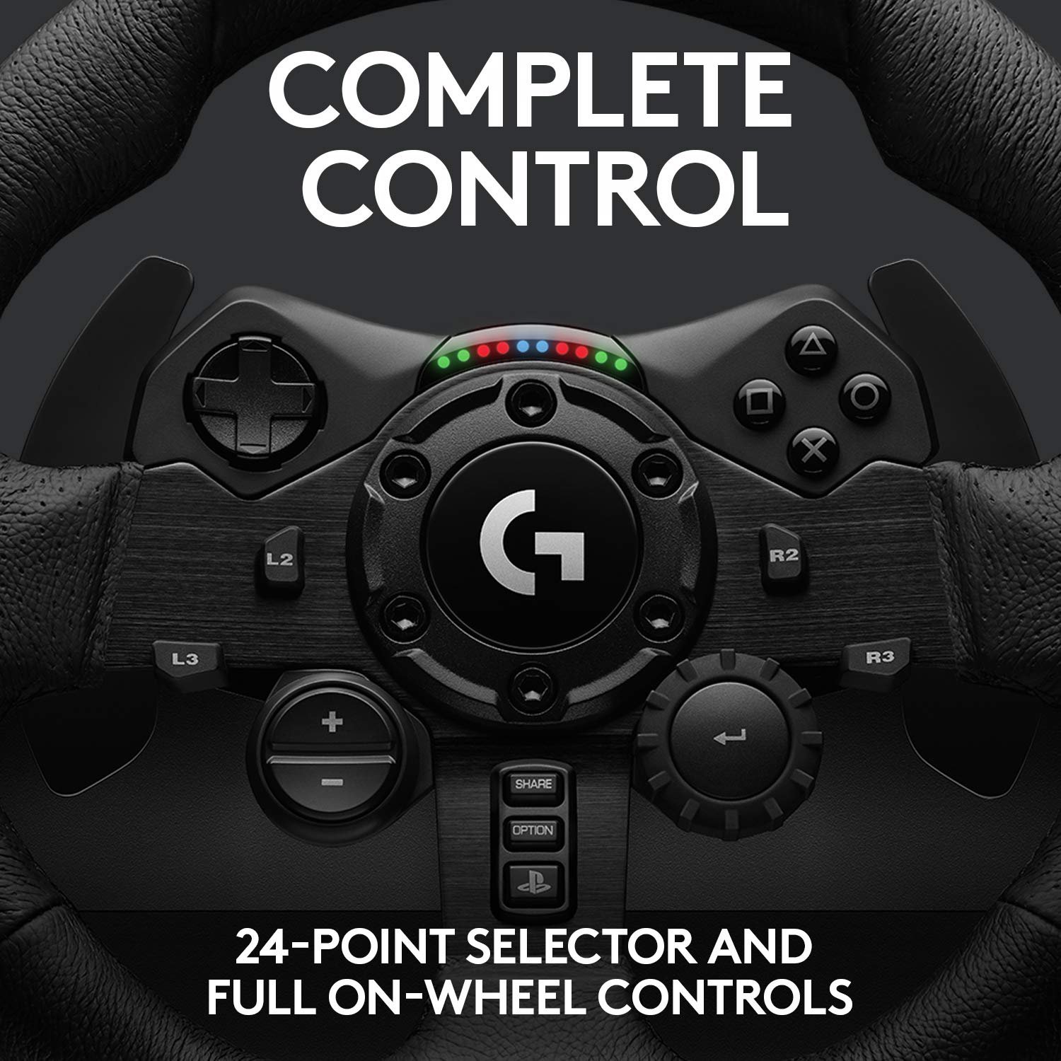 Logitech G923 Racing Wheel and Pedals for PS5, PS4 and PC - Image 4