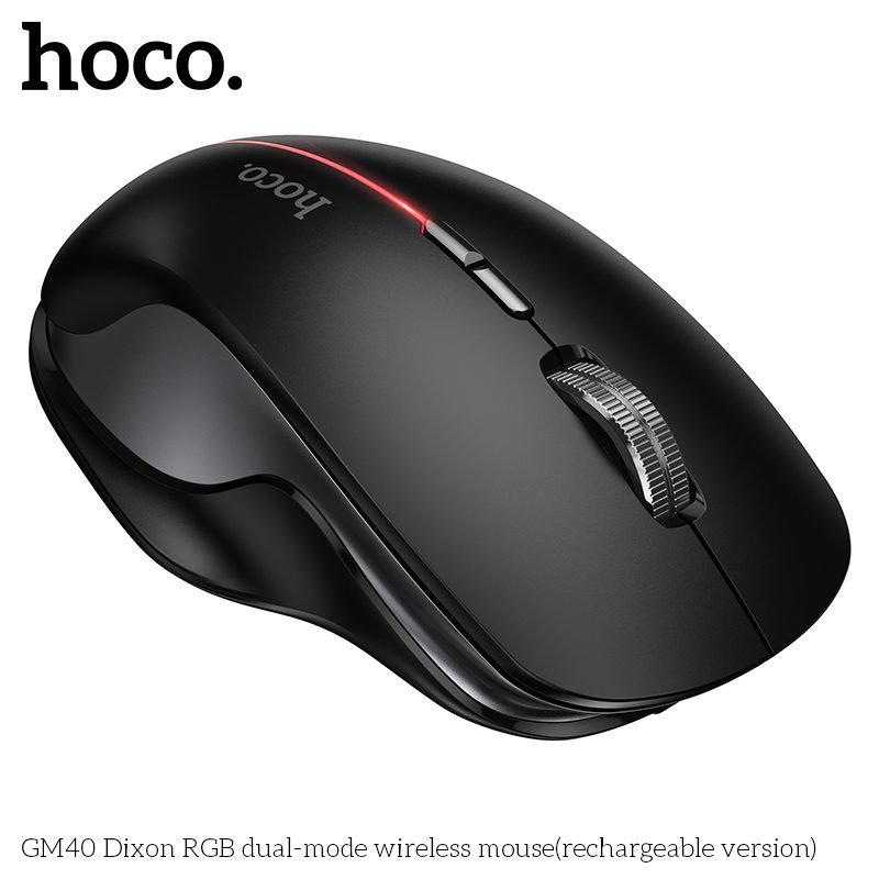 HOCO GM40 Dixon Dual-Mode Wireless RGB Mouse - Image 2