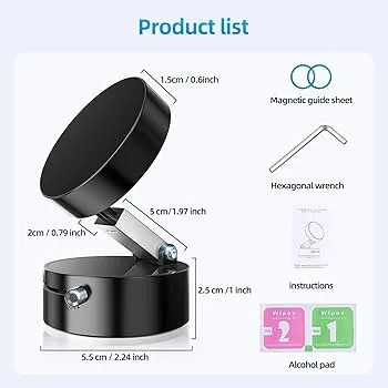 Magnetic Phone Car Mount: - Image 2