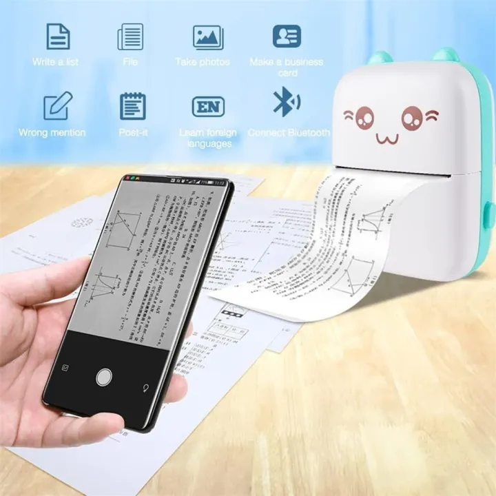 Mini Thermal Label Printer: - Image 4