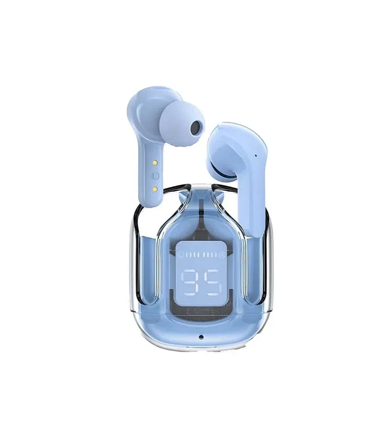 Air 31 True Wireless Crystal Earbuds LED Display - Image 2