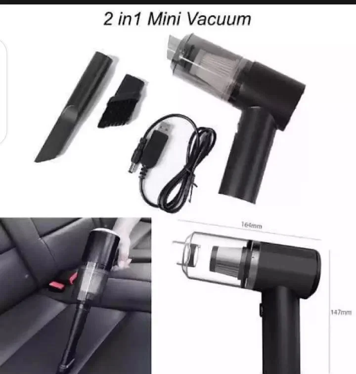 3 in 1 Portable Rechargeable Vacuum Cleaner - Image 3