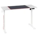 MXG MGD-01R RGB Electric Sit-Stand Desk, White