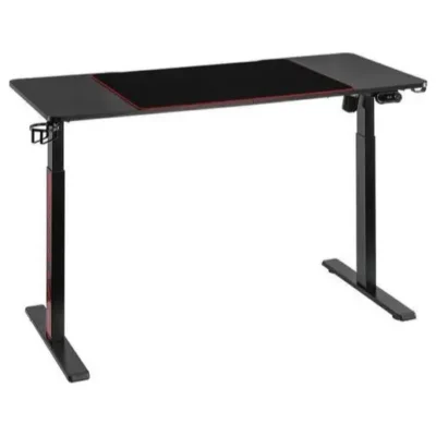MXG MGD-01R RGB Electric Sit-Stand Gaming Desk Black