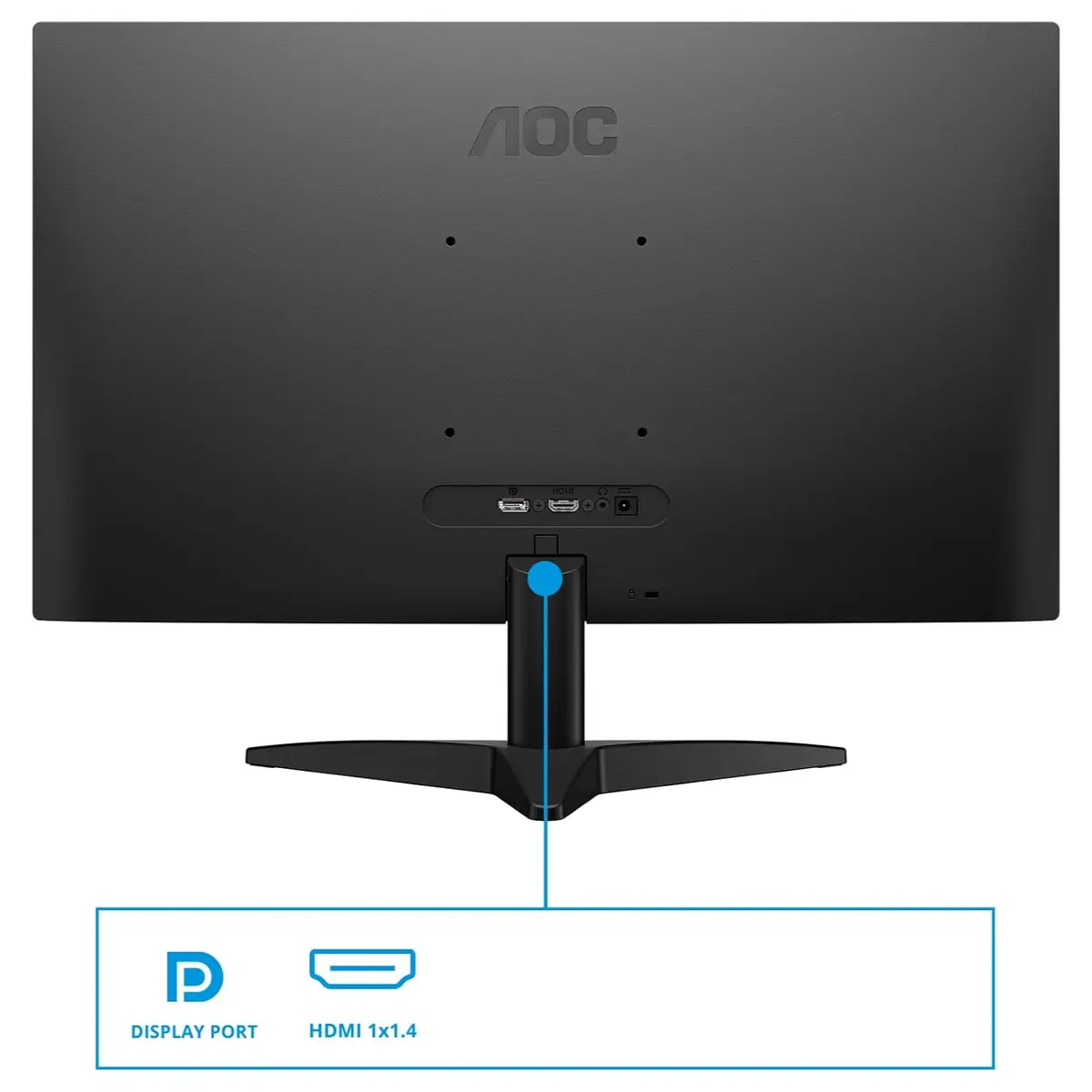 AOC 24B36X 24 Inch FHD Gaming Monitor 144Hz IPS 0.5ms MPRT Adaptive Sync HDR10 Black - Image 4