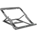 Amaze A535 Aluminum Alloy Foldable Laptop And Tablet Riser, Thin Portable Stand, 8-Step Height Adjustment, For Laptops Till 15.6 Inch