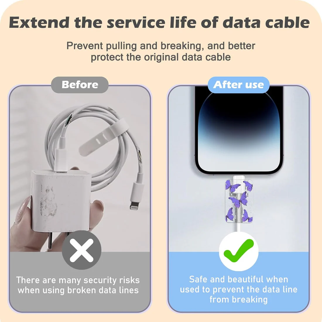 Cable Protector for Phone Charger - Image 3