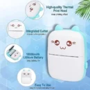 Mini Thermal Label Printer: