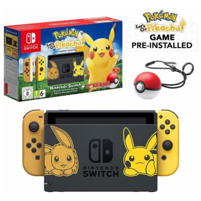 Nintendo Switch Console Pokemon Pikachu & Eevee Edition