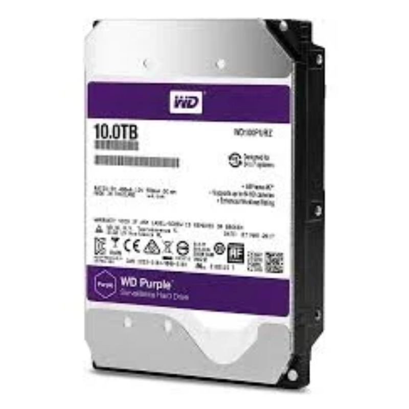 Western Digital 10TB Surveillance Hard Drive ( Purple) With 2 Years Official Warranty - Image 2