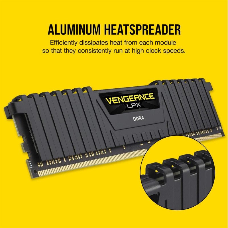 Corsair Vengeance LPX 16GB (2x8GB) DDR4 3200MHz C16 RAM - Image 2