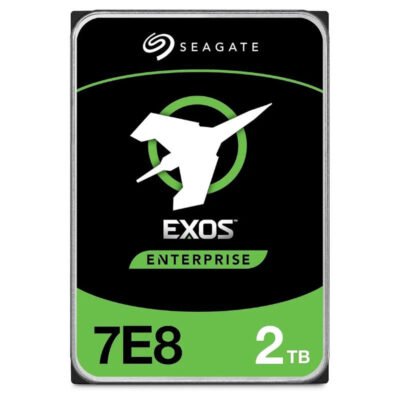 Seagate Exos 2TB 7200RPM SATA III Enterprise Hard Drive With 2 Years Warranty