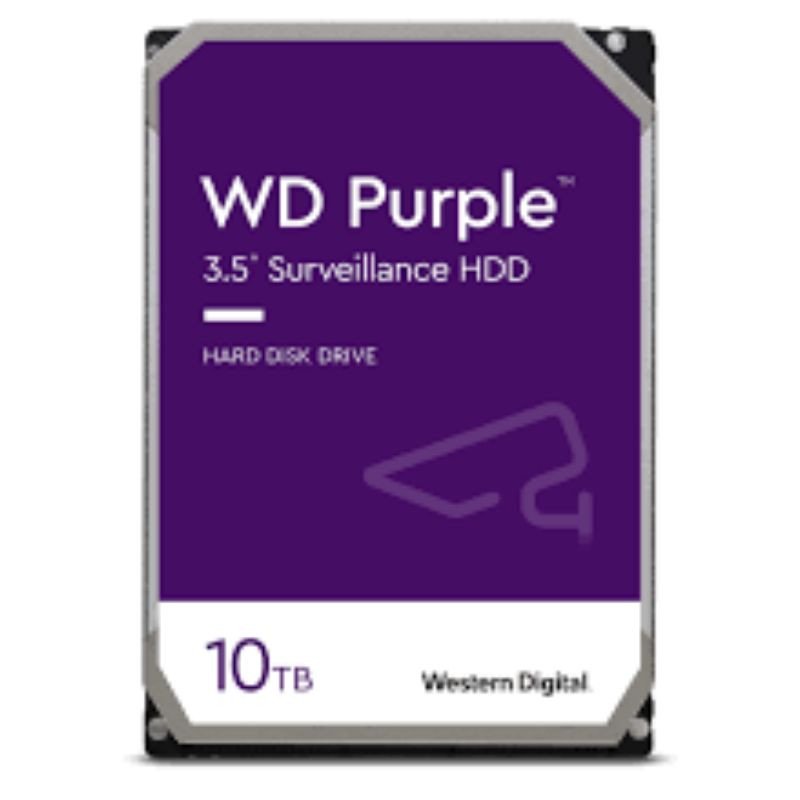 Western Digital 10TB Surveillance Hard Drive ( Purple) With 2 Years Official Warranty