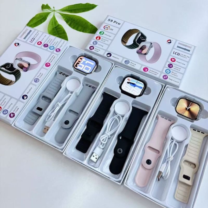 S9 Pro Smart Watch With 2 Straps - Image 2