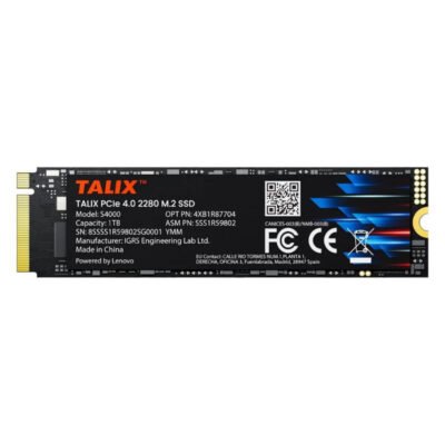 Talix S4000 1TB NVMe PCIe Gen4 M.2 SSD